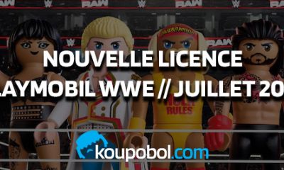 La licence Catch WWE arrive chez Playmobil en Juillet 2026