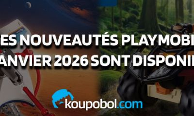 Les nouveautés Playmobil de Janvier 2026 sont disponibles