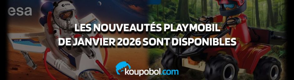 Les nouveautés Playmobil de Janvier 2026 sont disponibles