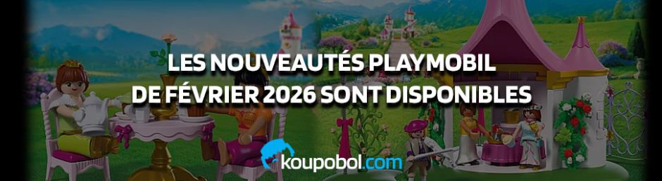 Les nouveautés Playmobil de Février 2026 sont disponibles