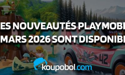 Les nouveautés Playmobil de Mars 2026 sont disponibles
