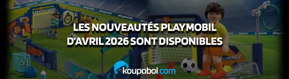 Les nouveautés Playmobil d'Avril 2026 sont disponibles