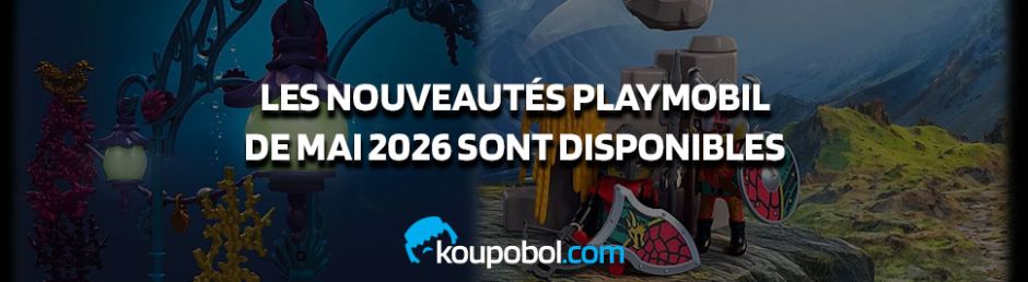 Les nouveautés Playmobil de Mai 2026 sont disponibles