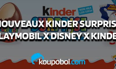 Nouveaux Kinder Surprise Playmobil Disney