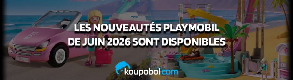 Les nouveautés Playmobil de Juin 2026 sont disponibles