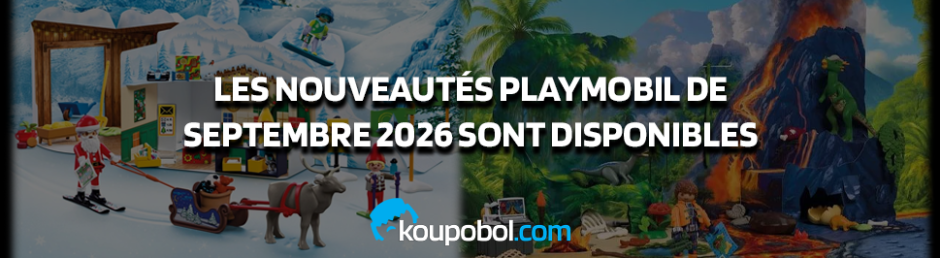 Les nouveautés Playmobil de septembre 2026 sont disponibles