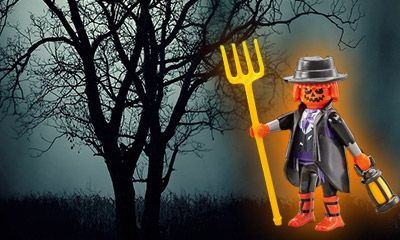 Playmobil Halloween Sorcière Vampire Fantome Citrouille