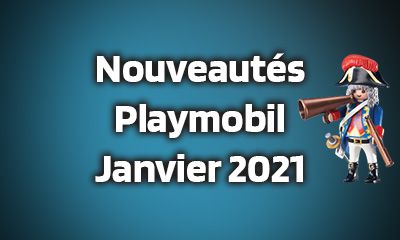 Bannière Nouveautés Playmobil Janvier 2021