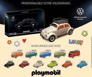 Personnalisez votre Volkswagen Playmobil