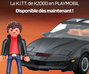 La K.I.T.T. de K2000 Playmobil Knight Rider