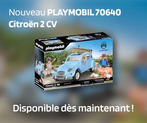 Nouvelle Citroën 2 CV Playmobil 70640