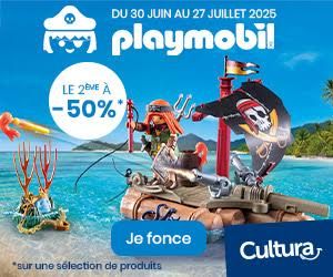 Cultura : -50% sur le 2ème Playmobil acheté