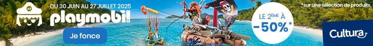 Cultura : -50% sur le 2ème Playmobil acheté