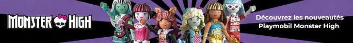 Les nouveautés de la gamme PLAYMOBIL Monster High sont disponibles