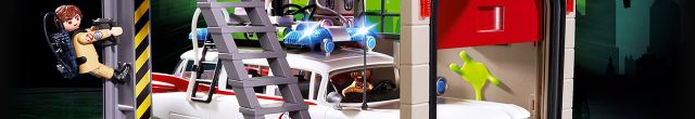 Achat PLAYMOBIL Ghostbusters 9385 Venkman avec helicoptère pas cher