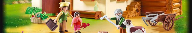 Achat PLAYMOBIL Heidi 70254 Heidi, Peter et Clara au lac de cristal pas cher