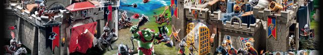Achat PLAYMOBIL Knights 4809 Chevalier des loups avec hache pas cher