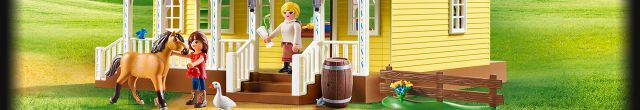 Achat PLAYMOBIL Spirit - Riding Free 70331 Base d'entrainement pas cher