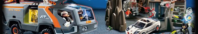 Achat PLAYMOBIL Top Agents 4876 Voiture des Agents Secrets pas cher