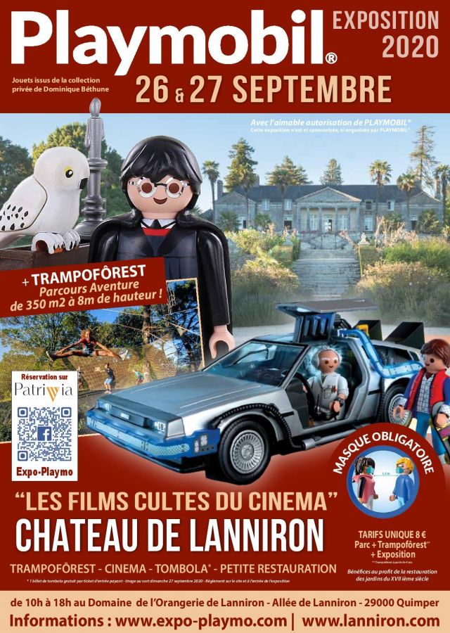 Exposition Playmobil Les films cultes du cinéma à Quimper (29000)