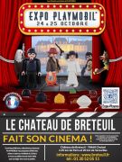 Exposition Playmobil Choisel (78460) - Le château de Breteuil fait son cinéma
