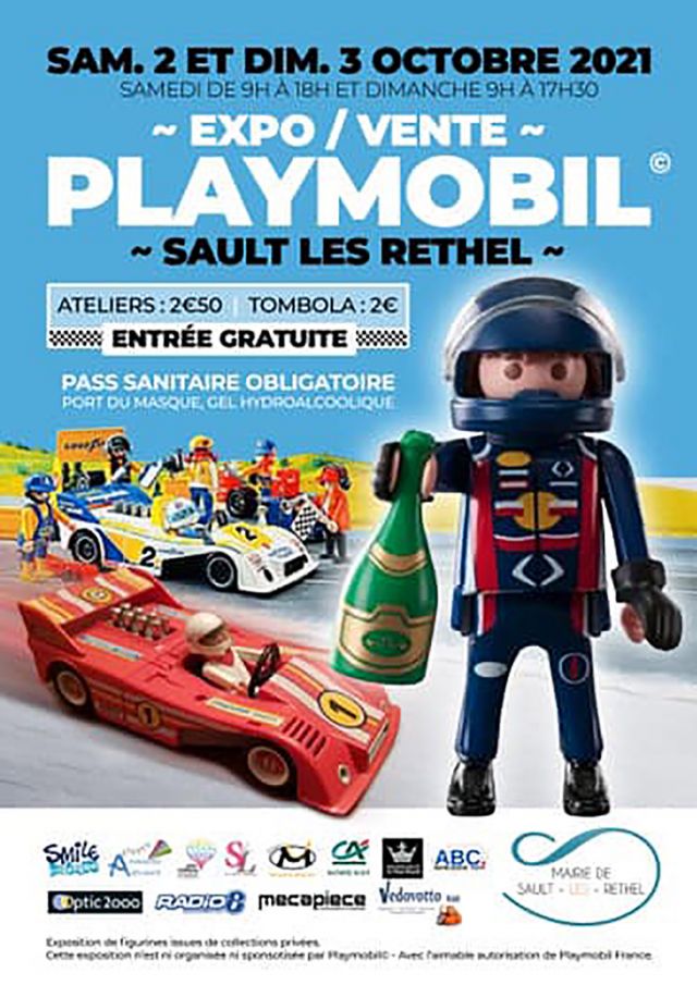 Exposition Playmobil Expo / Vente Playmobil  à Sault-lès-Rethel (08300)
