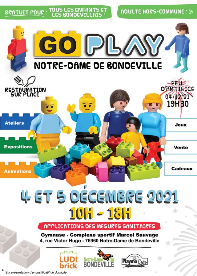 Exposition Playmobil Exposition LEGO / Playmobil GOPLAY à Notre-Dame de Bondeville (76960) Exposition Playmobil Exposition LEGO / Playmobil GOPLAY à Notre-Dame de Bondeville (76960)