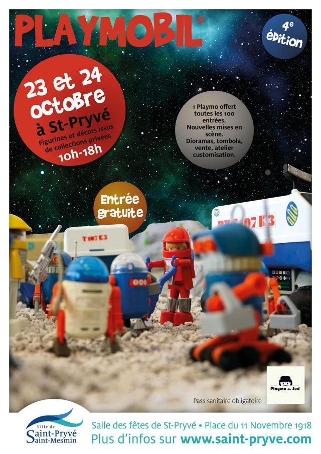Exposition Playmobil 4ème Exposition Playmobil à St-Pryvé à Saint-Pryvé-Saint-Mesmin (45750) Exposition Playmobil 4ème Exposition Playmobil à St-Pryvé à Saint-Pryvé-Saint-Mesmin (45750)