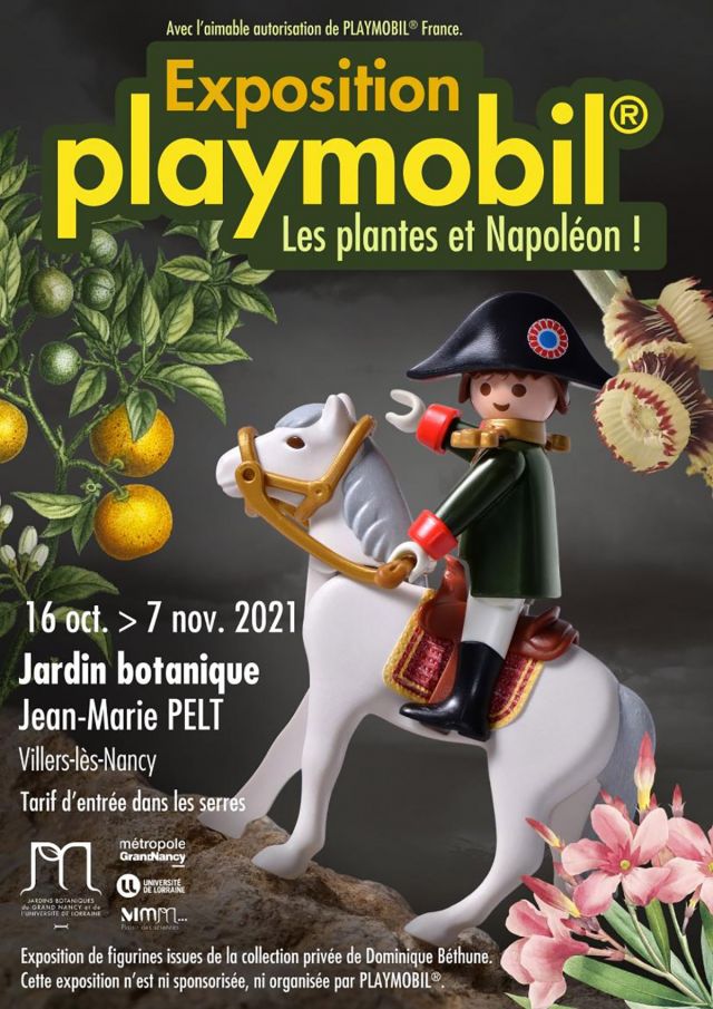 Exposition Playmobil Exposition Playmobil 2021 au Jardin Botanique de Nancy à Villers-lès-Nancy (54600) Exposition Playmobil Exposition Playmobil 2021 au Jardin Botanique de Nancy à Villers-lès-Nancy (54600)