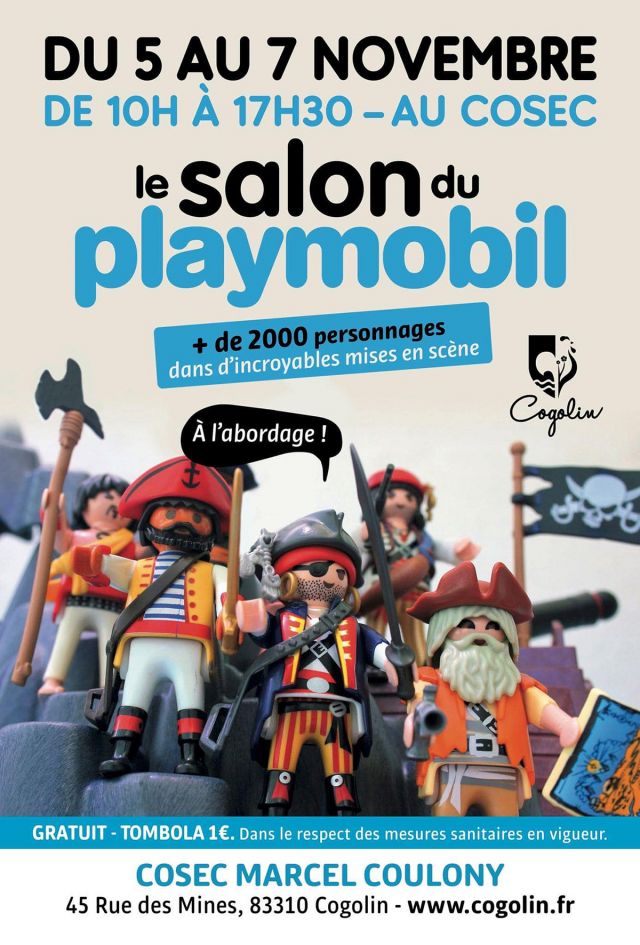 Exposition Playmobil Salon du Playmobil à Cogolin 2021 à Cogolin (83310)