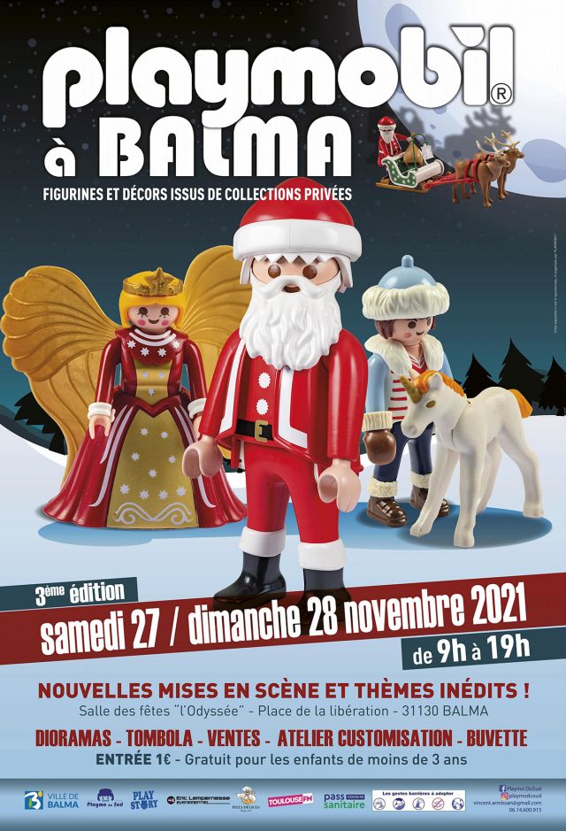 Exposition Playmobil Expo Playmobil à Balma 2021 à Balma (31130) Exposition Playmobil Expo Playmobil à Balma 2021 à Balma (31130)