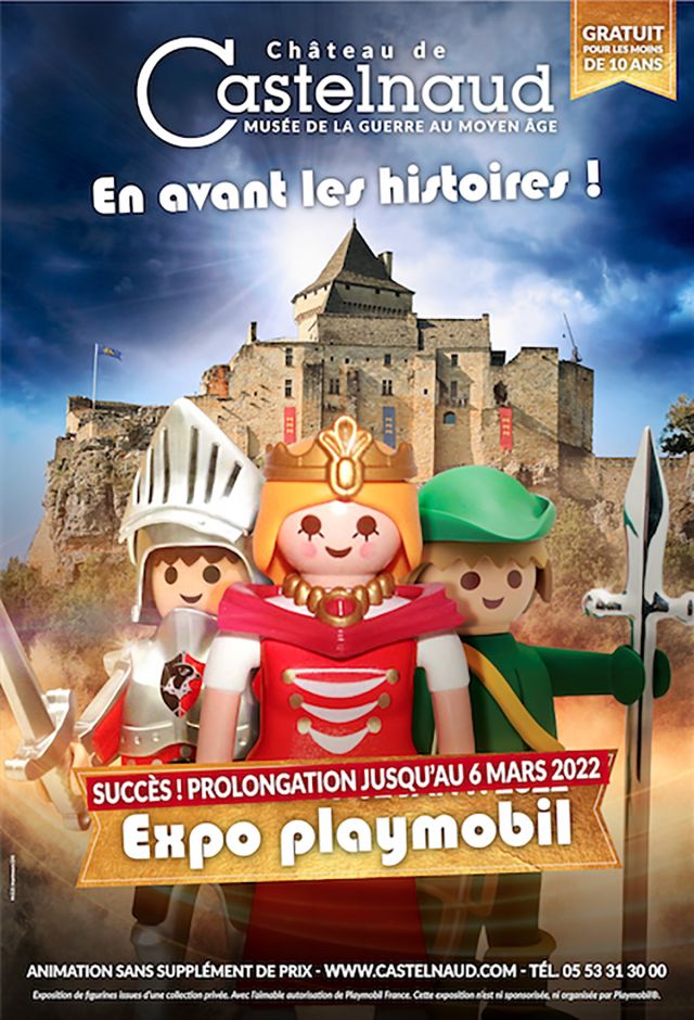 Exposition Playmobil Expo Playmobil au château de Castelnaud 2022 à Castelnaud-la-Chapelle (24250)