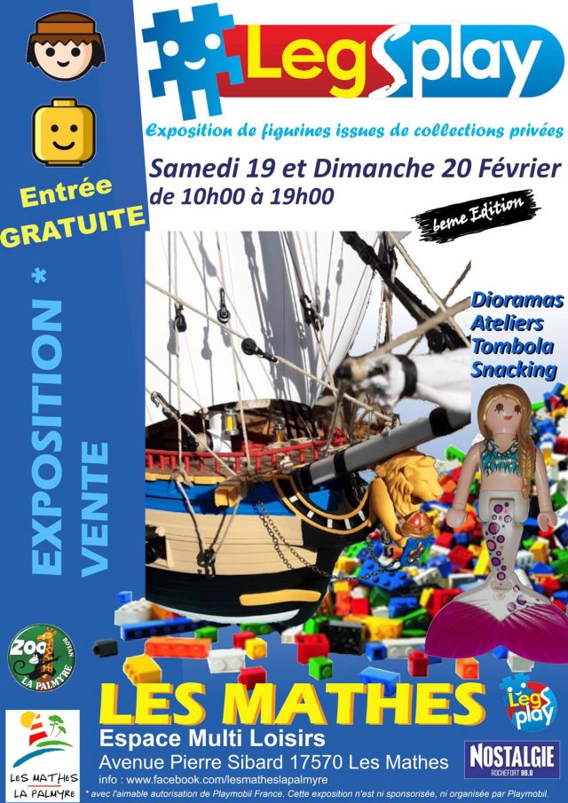 Exposition Playmobil Exposition Playmobil Legsplay 2022  à Les Mathes (17570)