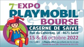 Exposition Playmobil Saive (4671) - 7ème Expo Playmobil Bourse à Saive 2022