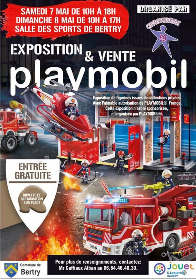 Exposition Playmobil Expositon & Vete Playmobil à Bertry 2022 à Bertry (59980)
