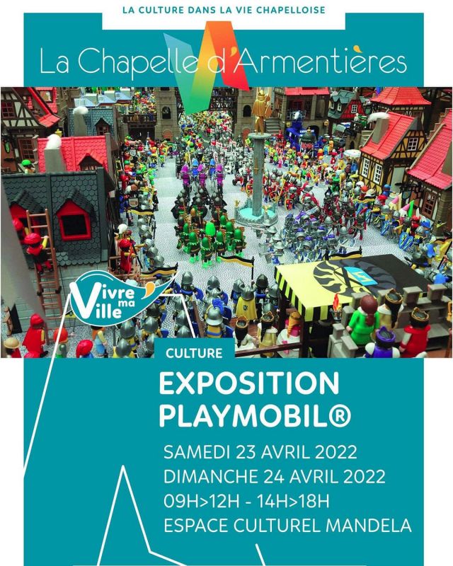 Exposition Playmobil Exposition Playmobil à la Chapelle d'Armentières 2022 à La Chapelle-D'armentières (59930)