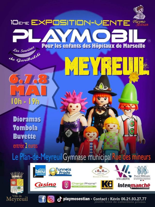 Exposition Playmobil Exposition Vente Playmobil à Meyreuil 2022 à Meyreuil (13590)