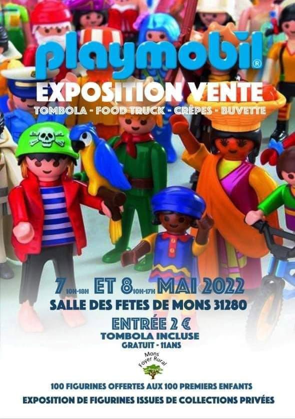 Exposition Playmobil Exposition VentePlaymobil à Mons 2022 à Mons (31280) Exposition Playmobil Exposition VentePlaymobil à Mons 2022 à Mons (31280)