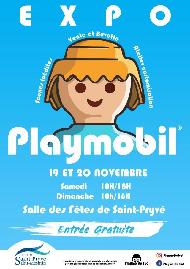 Exposition Playmobil Expo Playmobil à Saint-Pryvé 2022 à Saint-Pryvé (45750)