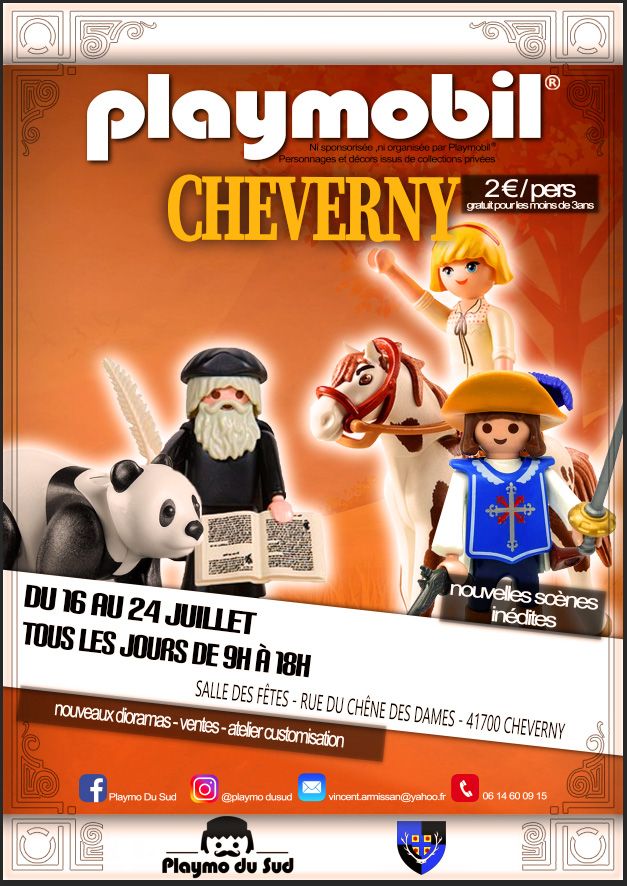 Exposition Playmobil Exposition Playmobil à Cheverny 2022 à Cheverny (41700)