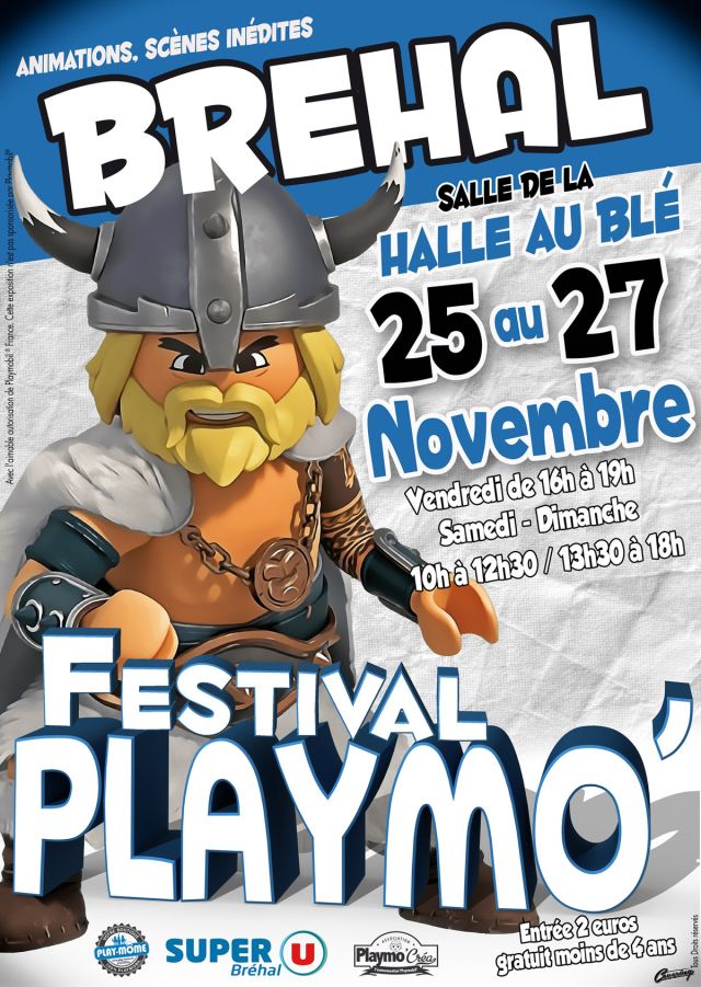 Exposition Playmobil Festival Playmo à Brehal 2022 à Bréhal (50290) Exposition Playmobil Festival Playmo à Brehal 2022 à Bréhal (50290)