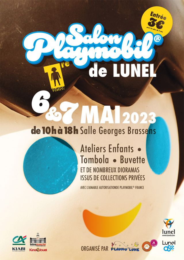 Exposition Playmobil Salon Playmobil de Lunel 2023 à Lunel (34400) Exposition Playmobil Salon Playmobil de Lunel 2023 à Lunel (34400)
