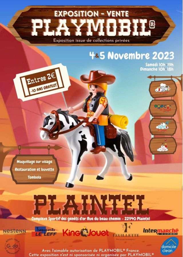 Exposition Playmobil Exposition & Vente Playmobil à Plaintel (22940)