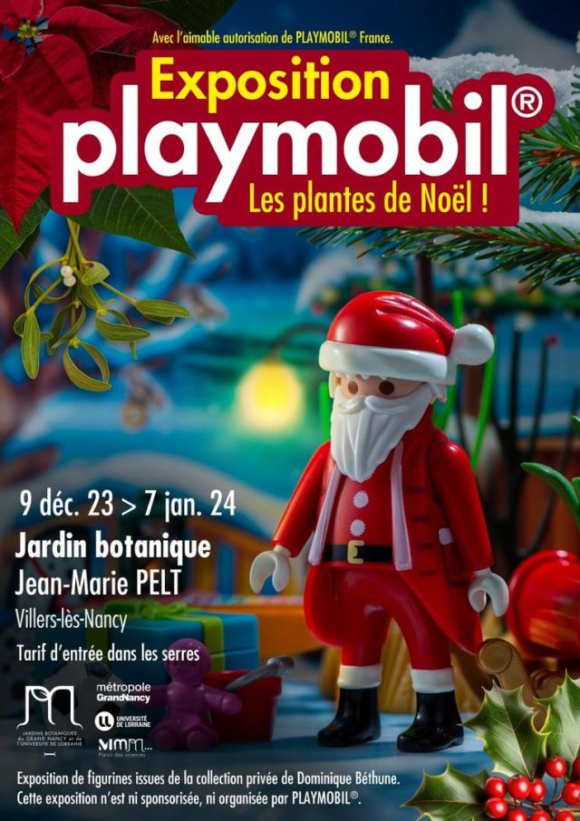 Exposition Playmobil Exposition Playmobil : les Plantes de Noël ! à Villers-lès-Nancy (54600)