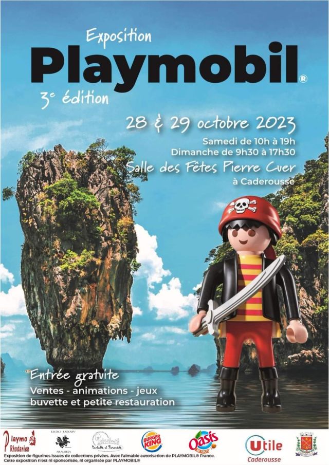 Exposition Playmobil Exposition Playmobil 3ème Edition à Caderousse (84860)