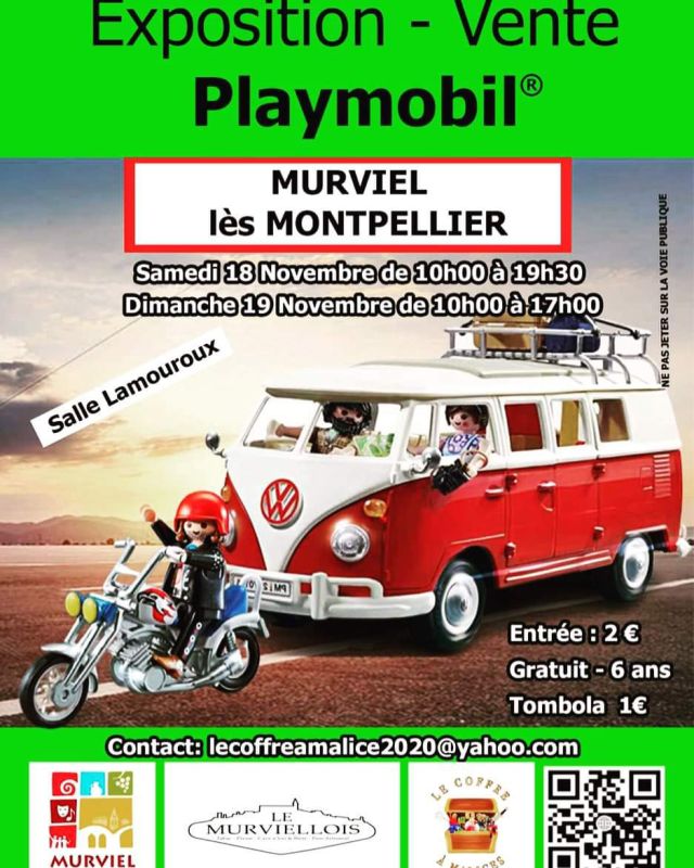 Exposition Playmobil Exposition - Vente Playmobil à Murviel-lès-Montpellier (34570)