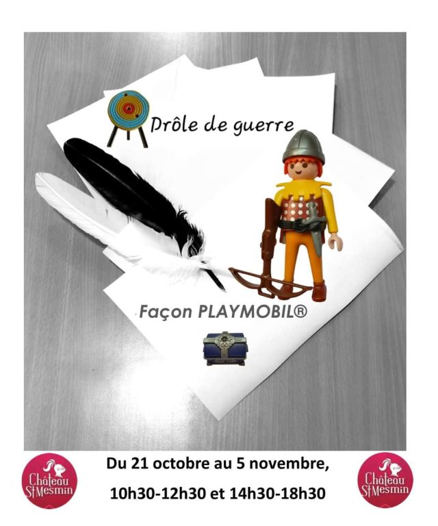 Exposition Playmobil Drôle de Guerre Façon Playmobil à Saint-André-sur-Sèvre (79380)