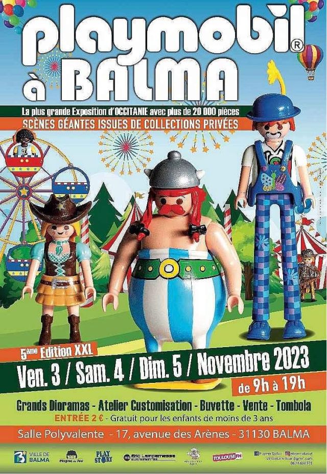 Exposition Playmobil Playmobil à Balma à Balma (31130) Exposition Playmobil Playmobil à Balma à Balma (31130)