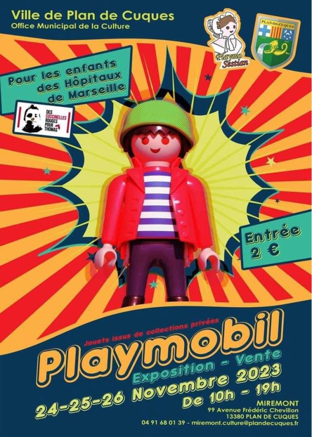 Exposition Playmobil Expo - Vente Playmobil à Plan-de-Cuques (13380)