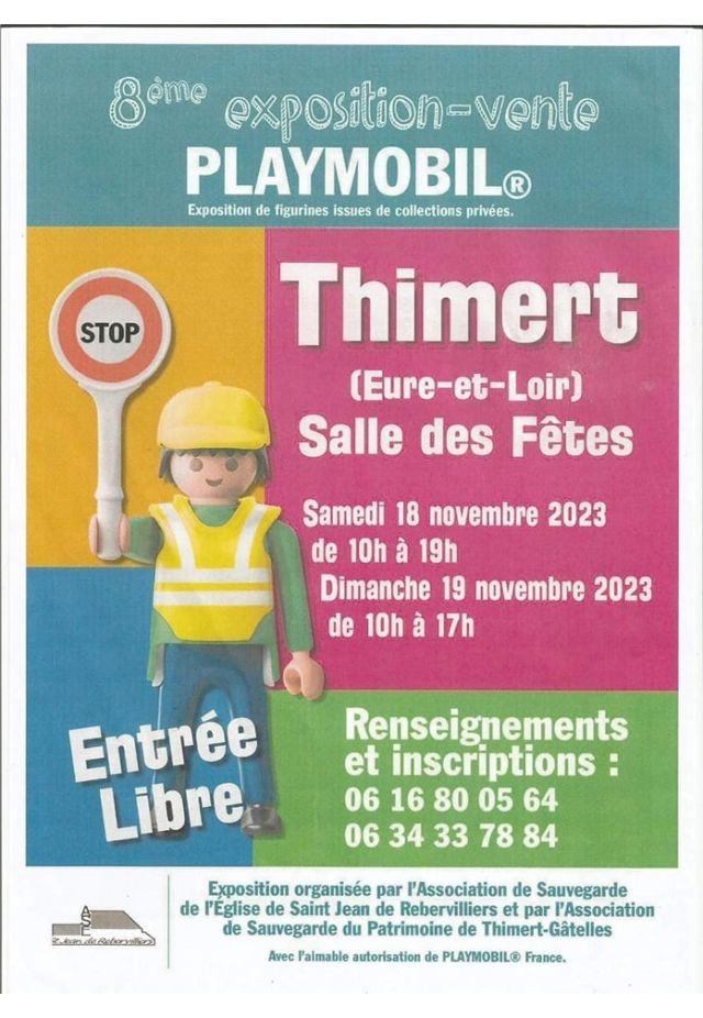 Exposition Playmobil Expo - Vente Playmobil à Thimert-Gâtelles (28170)
